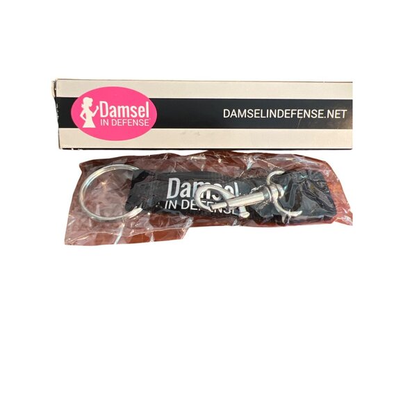 Damsel In Defense Breakaway Keychain Safety Self Defense Accessory Black New - Picture 1 of 4